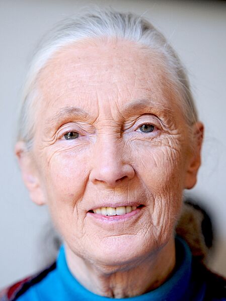 Jane Goodall 2010 (cropped)