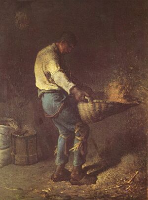 Archivo:Jean-François Millet - Le vanneur (1846-47)