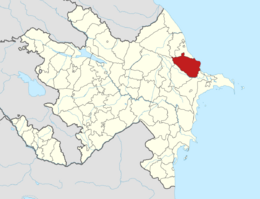 Khizi District in Azerbaijan.svg