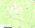 Map commune FR insee code 64543