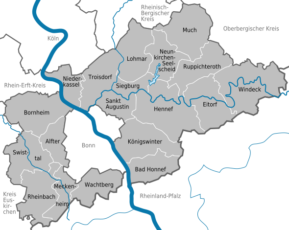 Municipalities in SU