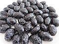 Olivas negras del montón. Empeltre, las típicas de la comarca del Matarraña (Teruel)