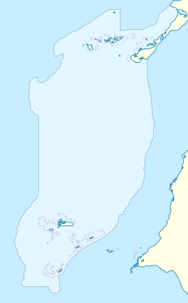 Mapa del Parque Nacional Natural Corales del Rosario y San Bernardo