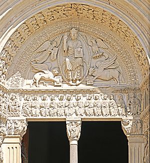 Archivo:Portail de Saint Trophime d'Arles