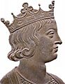 Portrait Roi de france Dagobert II (i.e III)