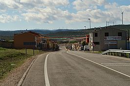 Pozo-Lorente, entrada población desde CM-3209