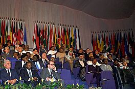 Archivo:President Ali Khamenei in Eighth Summit of the Non-Aligned Movement (10)