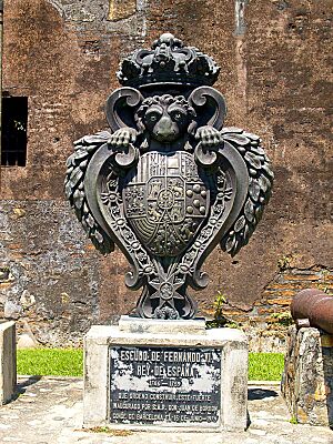 Archivo:San Fernando de Omoa Fortress monument, Honduras