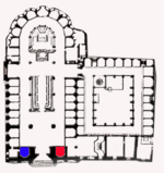 Archivo:Situació capelles immaculada i baptisteri dins catedral Barcelona