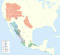 Uto-Aztecan map