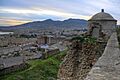 Vista del Gurugú desde el fuerte de Victoria Chica, Melilla
