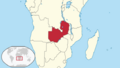 Zambia in its region