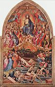 'The Last Judgment', by the Master of the Bambino Vispo, c. 1422, Alte Pinakothek