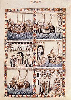 Archivo:13th-century unknown painters - Cantigas de Alfonso el Sabio - WGA16031
