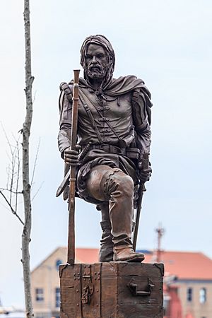 Archivo:2018. Escultura de Gonzalo de Vigo. Vigo. Galiza