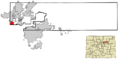 Adams County Colorado Incorporated and Unincorporated areas Berkley Highlighted