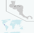 Amazilia luciae map