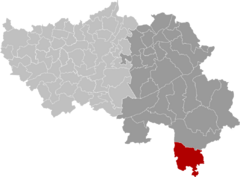 Burg-Reuland Liège Belgium Map.svg