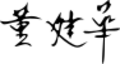 CH Tung signature