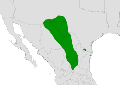 Coryphantha macromeris range
