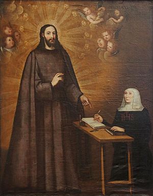 Archivo:Cristo jesuita y Marina de Escobar