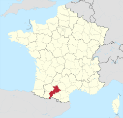 Département 31 in France 2016.svg