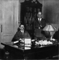 Félix Uriburu en su despacho, 1930