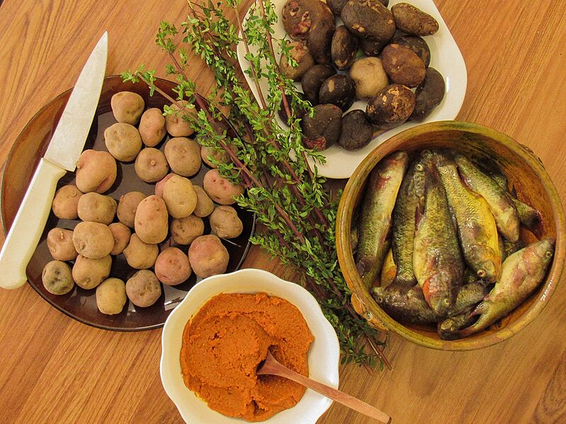 Ingredientes del Caldo de Carachi