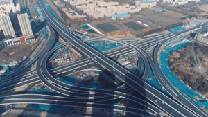 Archivo:Intersección tipo turbina Zhengzhou