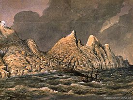 Isla Desolación, Estrecho de Magallanes, 1843.jpg