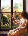 Lilla Cabot Perry - Child in Window