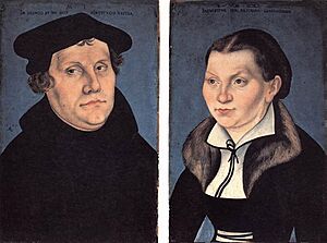 Archivo:Lucas Cranach d. Ä. - Diptych with the Portraits of Luther and his Wife - WGA05704