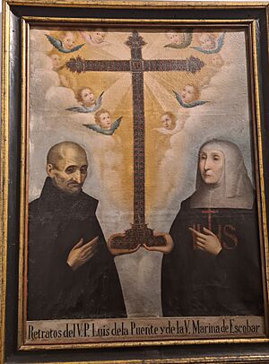 Archivo:Luis de la Puente y Marina de Escobar (Convento de San Joaquín y Santa Ana, Valladolid)