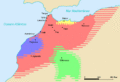 Mapa político de Marrocos (séc. VIII-XI)