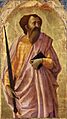 Masaccio, polittico di pisa, san paolo, pisa 51x30 cm