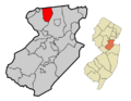 Middlesex County New Jersey Incorporated and Unincorporated areas South Plainfield Highlighted