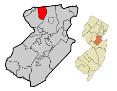 Middlesex County New Jersey Incorporated and Unincorporated areas South Plainfield Highlighted.svg