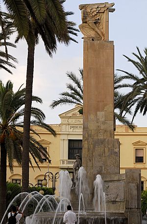 Archivo:Monumento a los Héroes de las Campañas de África, Melilla
