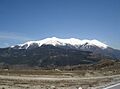 Mountain Olympus snowy
