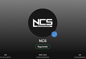 Archivo:Perfil oficial de NCS en Spotify 