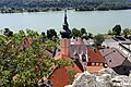 Pfarrkirche Marbach an der Donau - vom Kalvarienberg 2015-08