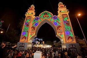 Archivo:Portada de la Feria de San Pedro 2017