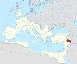 Archivo:Roman Empire - Osroene (AD 210)