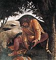 Sandro Botticelli - The Trials and Calling of Moses (detail) - WGA2743
