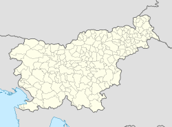 Idrija ubicada en Eslovenia
