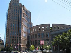 Vancouver Library Square July 2004