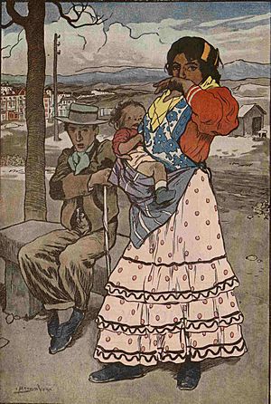 Archivo:1908-01-22, ¡Alegría!, Entre gitanos, Medina Vera (cropped)