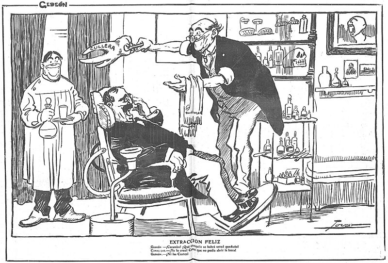 1912-01-21, Gedeón, Extracción feliz, Tovar
