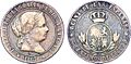 5 Centimos de Escudo à l'effigie de la reine Isabelle II