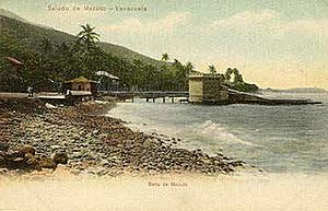 Archivo:Beaches of Macuto, 1911